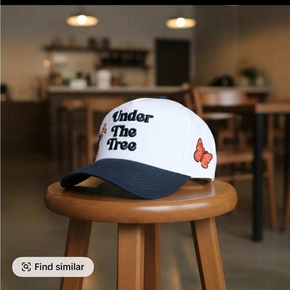 Embroidered Baseball Cap - Adjustable 58cm Hat
